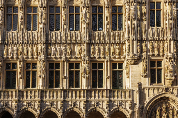 布鲁塞尔的街景图片下载