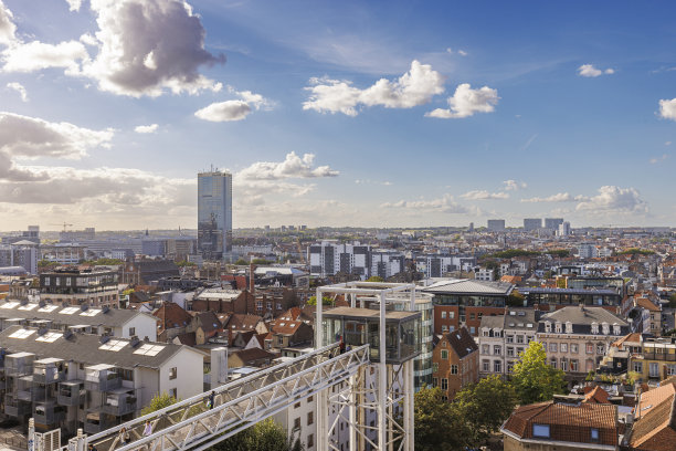 布鲁塞尔的街景图片下载