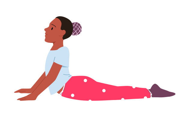 女孩做瑜伽运动图片下载