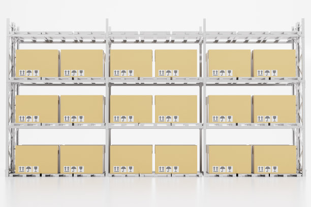 3d渲染工业仓库概念图片下载