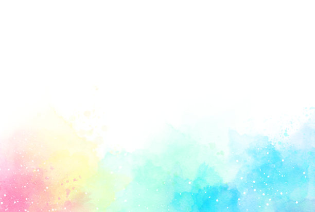 美丽的水彩风格背景插图图片下载