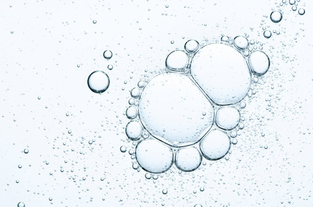 面部或身体美容精华液的质地。特写镜头。图片下载