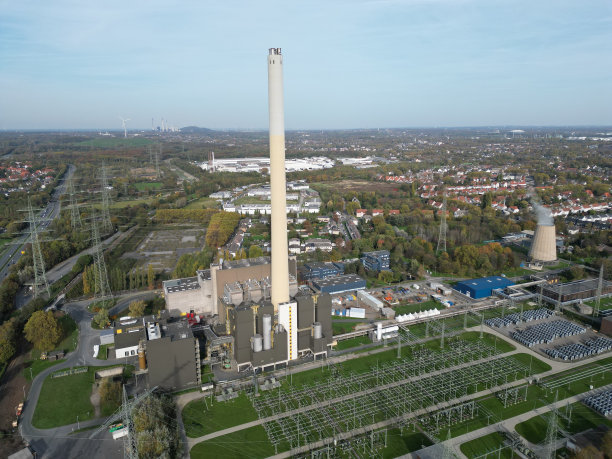 北莱茵-威斯特法伦州的废物转化能源工厂图片下载