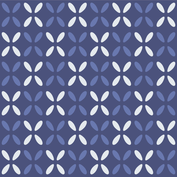 日本钻石花瓣矢量无缝图案图片下载