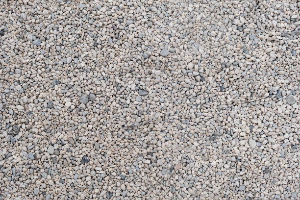 建筑工地或海滩背景的石砾纹理。图片下载
