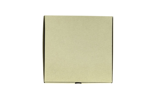 披萨盒孤立在白色背景与裁剪路径。图片下载