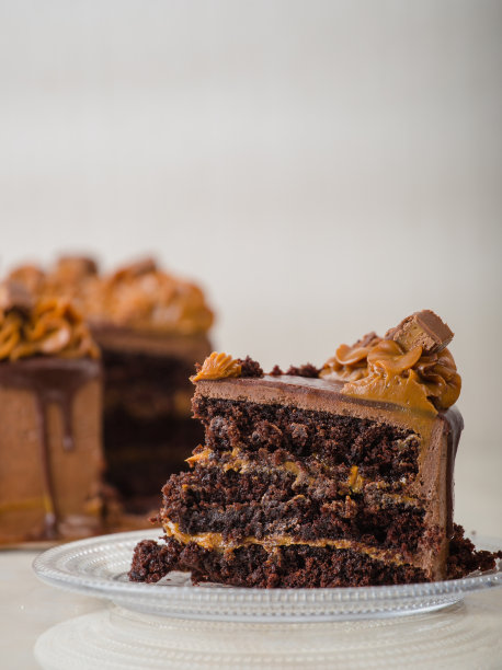 焦糖巧克力蛋糕图片下载
