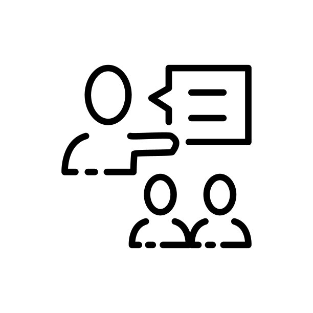 白色背景上的矢量黑线图标图片下载