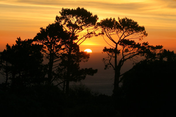 非洲日落图片下载