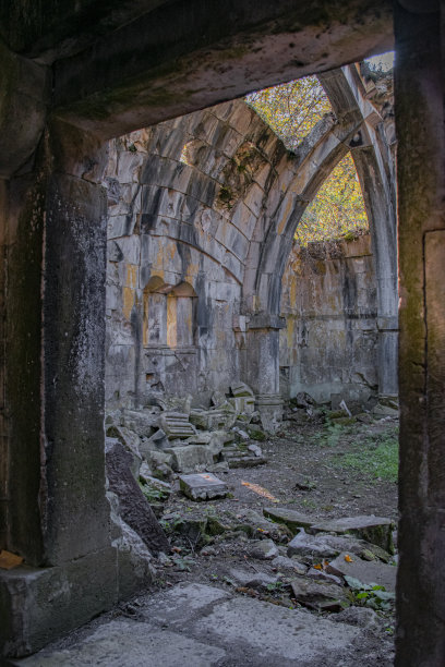 中世纪的修道院图片下载