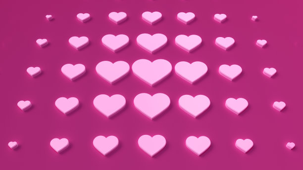 抽象背景的心图片下载