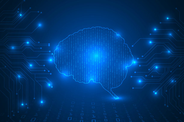 人工矢量插图背景。计算机微芯片电子创新技术摘要。图片下载