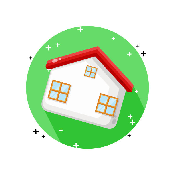 房屋图标矢量设计图片下载