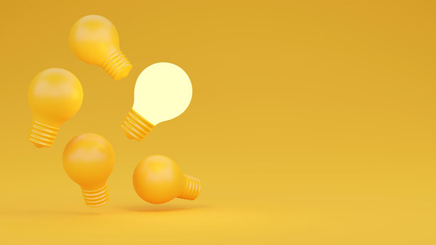 灯泡图标设置孤立的灰色背景。透明玻璃灯泡。创意和创新观念观念。商业成功，创新，伟大的想法和个性的概念。3 d渲染。图片下载