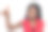 感兴趣的女人触摸虚拟屏幕图片下载