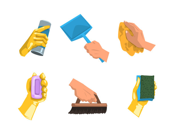 用肥皂等清洁用品图片下载