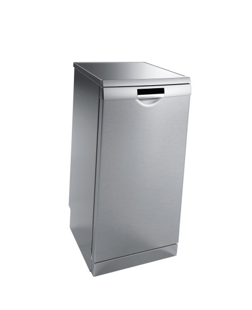 迷你冰箱上的白色隔离图片下载