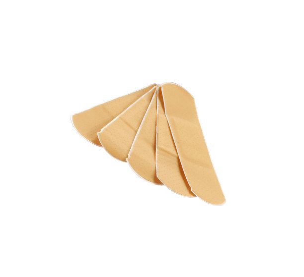 胶泥隔离在白色背景图片下载