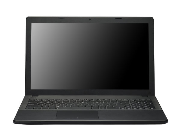 白屏笔记本电脑。孤立的图片下载