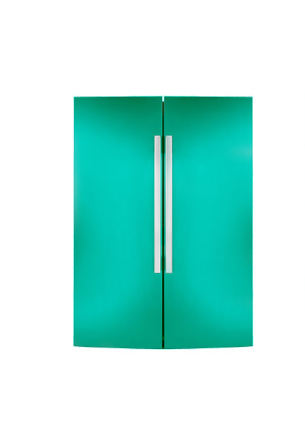 两个门refrigirator图片下载