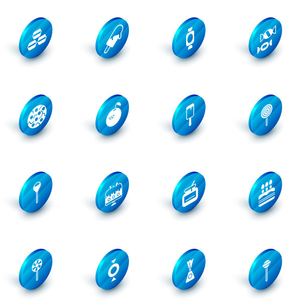 冰淇淋、糖果、饼干或饼干棒棒糖图片下载