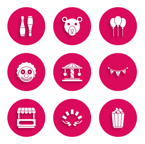 设置吸引旋转木马手握玩图片下载