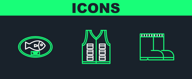 钓靴套线，奖杯挂在上面图片下载