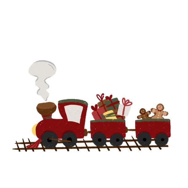 可爱的火车机车图片下载