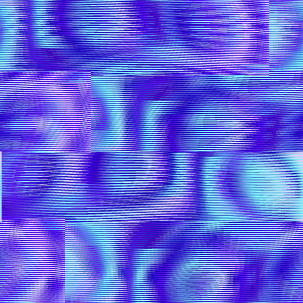 线性质感的抽象无缝条纹图案，颜色过渡和几何形状。图片下载