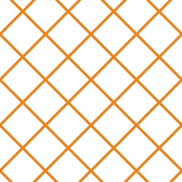 无缝模式与时髦时髦的格子方格布。格子布。十字交叉条纹。色彩鲜艳的橙色图案为背景和包装纸。图片下载