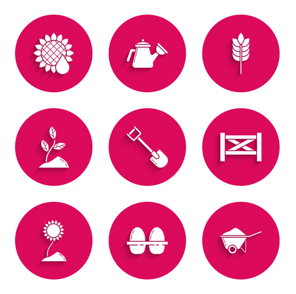 把铲子鸡鸡蛋放在手推车里用图片下载