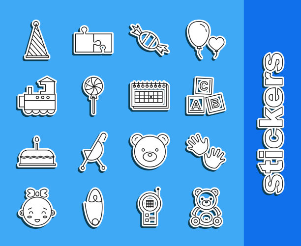 套线泰迪熊毛绒玩具宝宝手印图片下载