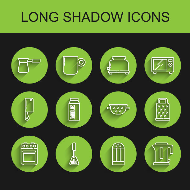 设线烤箱抹刀咖啡土耳其盐图片下载