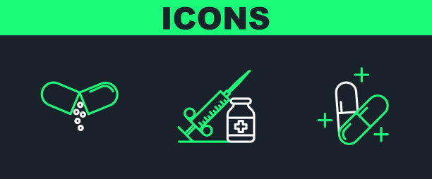 设线药丸或片剂和药图片下载