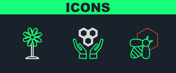 设线蜂和蜂房花和蜂房图片下载