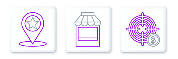 用美元符号地图指针设置线目标图片下载