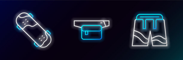 套线短裤或裤子滑板把戏和图片下载