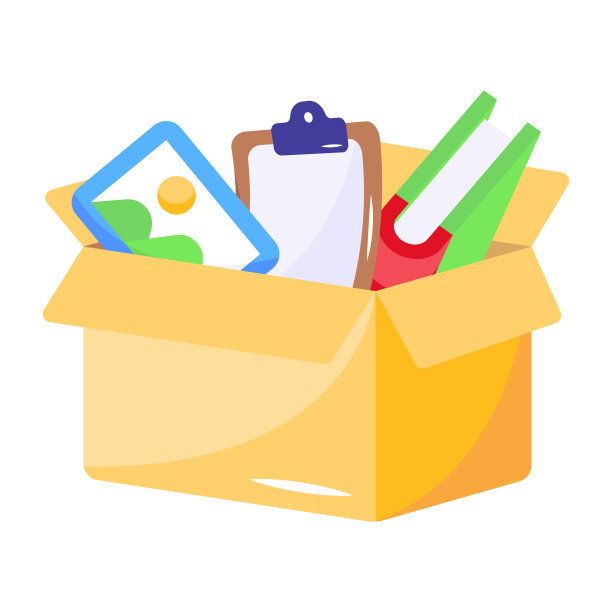 书与苹果，健康知识的概念平面图标图片下载