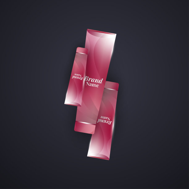 面部护理产品广告或促销模板，构图优雅图片下载