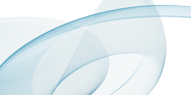 颜色浅蓝色抽象波浪设计图片下载