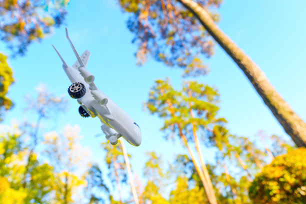 玩具飞机掉在地上图片下载