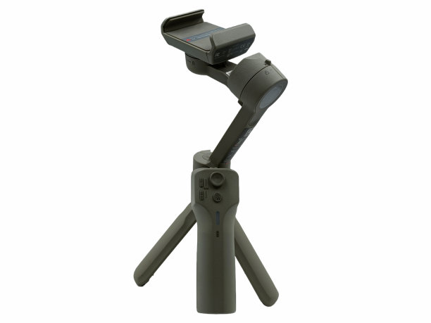 白色背景的智能手机云台图片下载