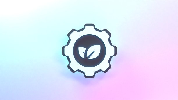 环保电子图标。3 d渲染插图。图片下载