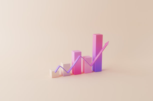 带箭头的成长条形图图片下载