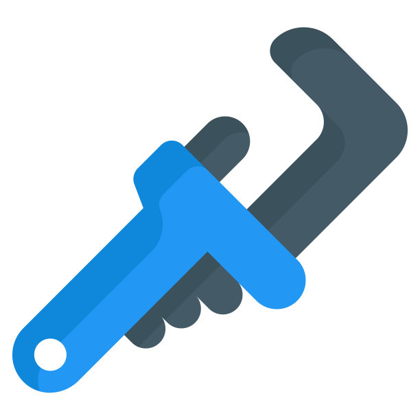 管扳手平图标，劳动节平矢量设计图片下载