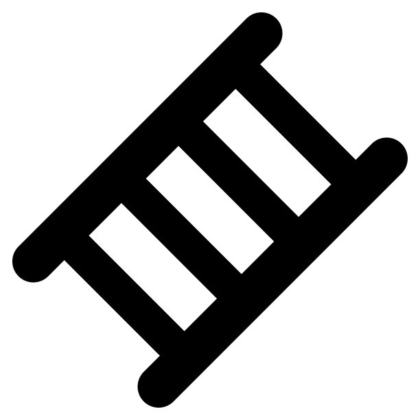 梯形字形图标，字形矢量设计图片下载