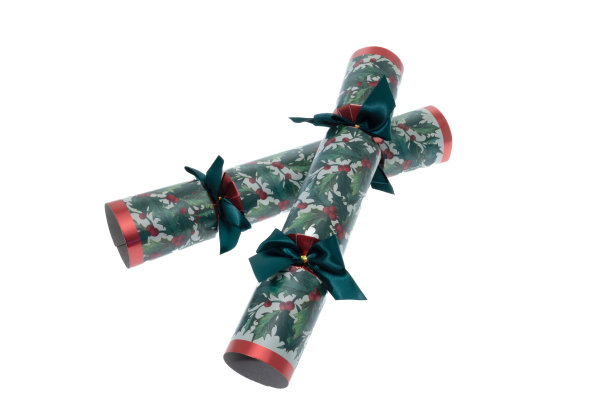 圣诞爆竹-白色背景图片下载