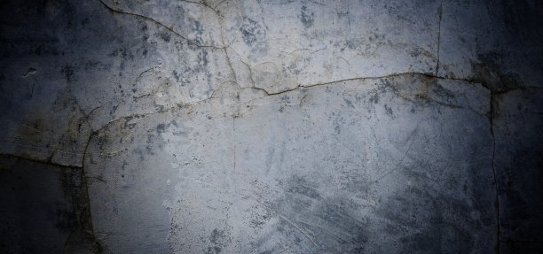 垃圾墙的纹理背景，令人毛骨悚然的黑暗旧墙图片下载