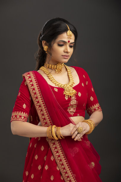 漂亮的印度新娘图片下载