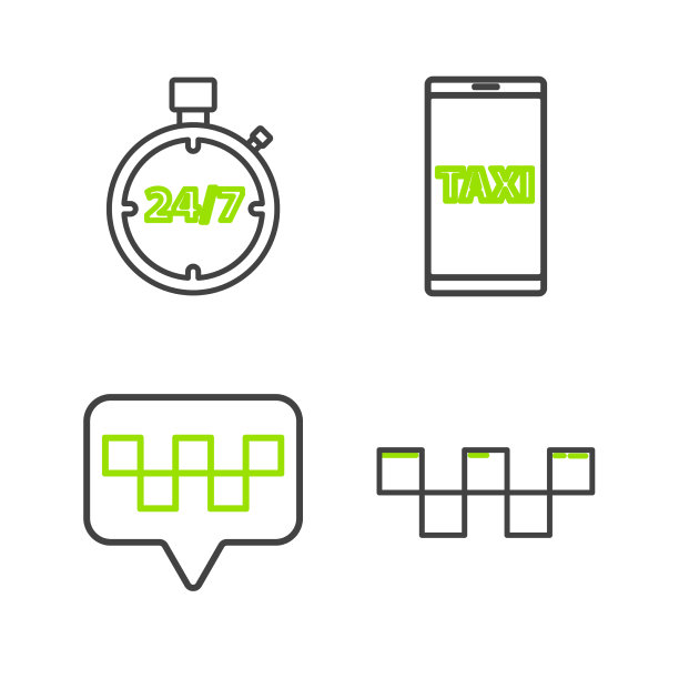 设置线出租车车顶地图指针与出租车图片下载